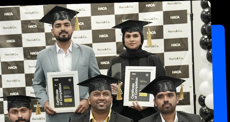 HACA students at graduation ceremony