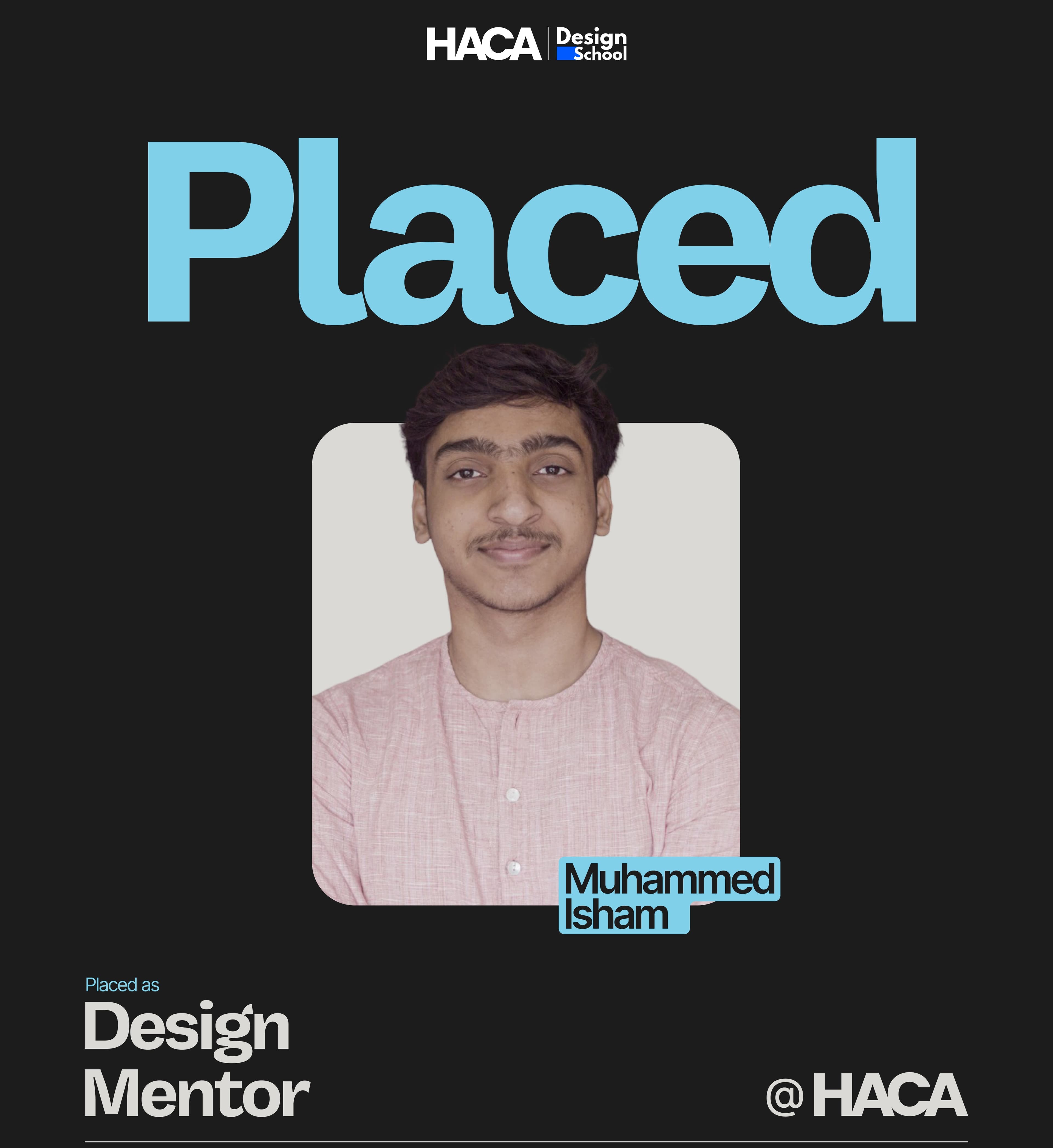 Design school placement student