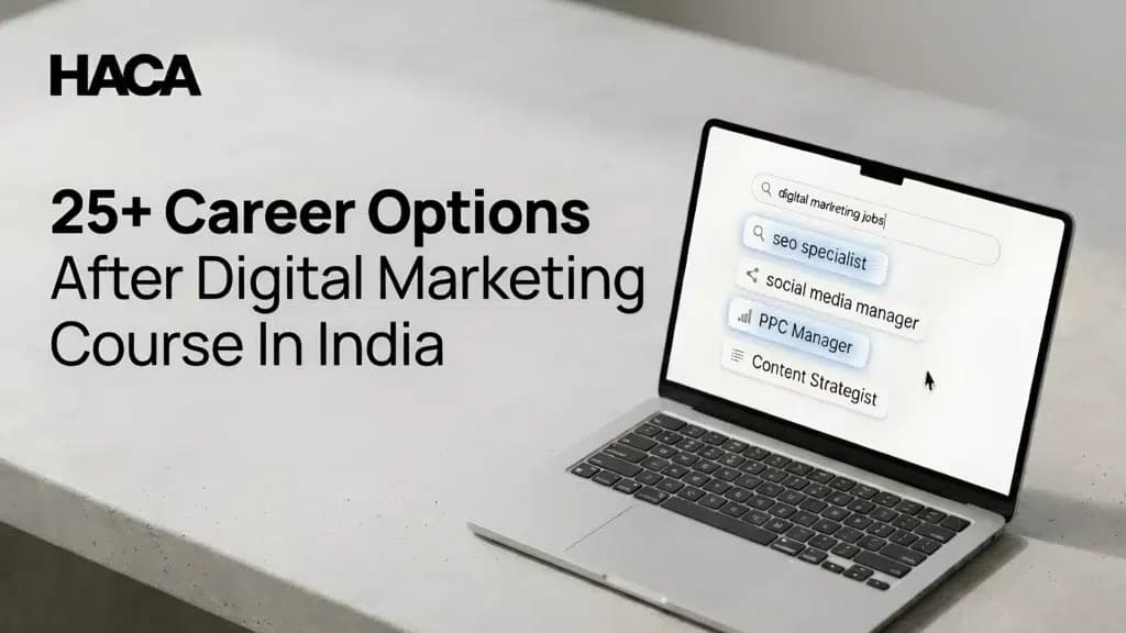 25+ Career Options After Digital Marketing Course in India