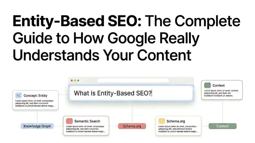 Entity-Based SEO: The Complete Guide to How Google Understands Your Content