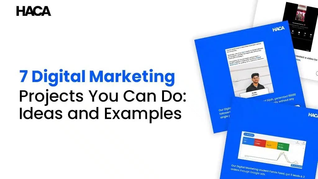 7 Digital Marketing Projects You Can Do: Ideas and Examples